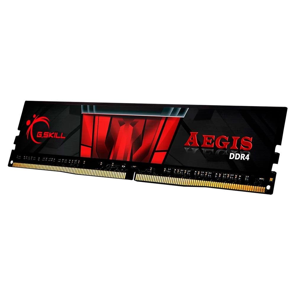 Memória RAM G.Skill Aegis 16GB, DDR4, 2400MHz, CL17, Preto - F4-2400C17S-16GIS