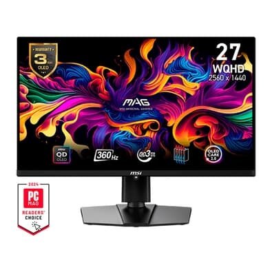 MSI MAG273QP QD-OLED 27型 WQHD 240Hz 有機EL Monitor Gamer MSI MAG 271QPX QD-OLED | KaBuM!
