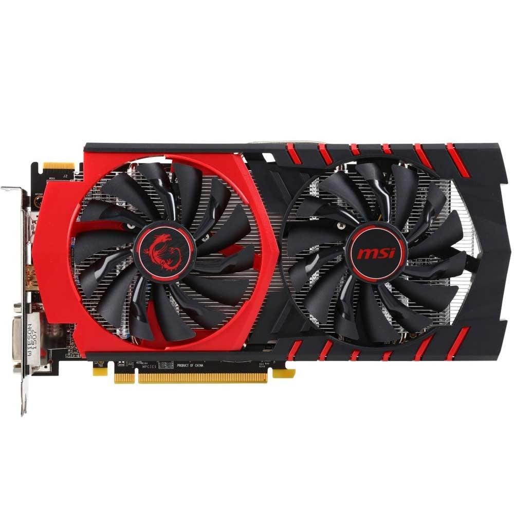 Placa de Video VGA MSI AMD R7 370 Gaming 2G OC GDDR5 256-Bit PCI Express 3.0