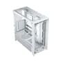 Gabinete Gamer Corsair Frame 4000D, Mid Tower,  E-ATX, Sem Fans, Lateral em Vidro, Branco - CC-9011291-WW