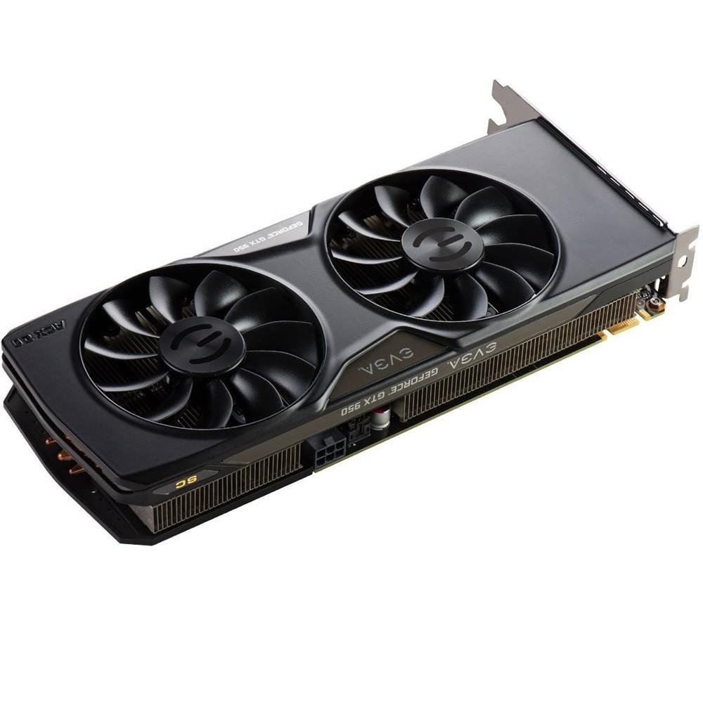 Placa de Vídeo VGA EVGA GeForce GTX 950 2GB SC GAMING ACX2.0 DDR5 128BITS PCI-E 3.0 02G-P4-2956-KR Placa de Vídeo VGA EVGA GeForce GTX 950 2GB SC GAMING ACX2.0 DDR5 128BITS PCI-E 3.0 02G-P4-2956-KR