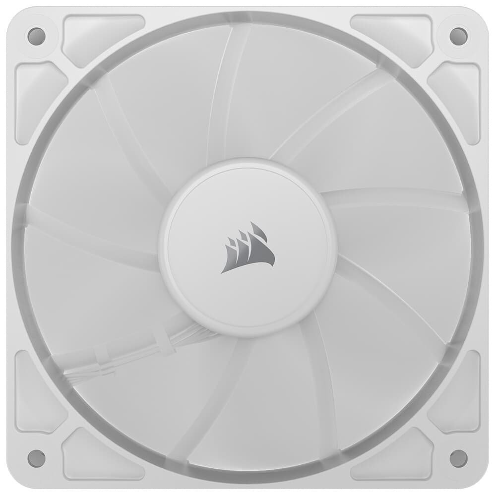 Ventoinha Corsair RS120, 120mm, PWM, Branco - CO-9050192-WW Ventoinha Corsair RS120, 120mm, PWM, Branco - CO-9050192-WW