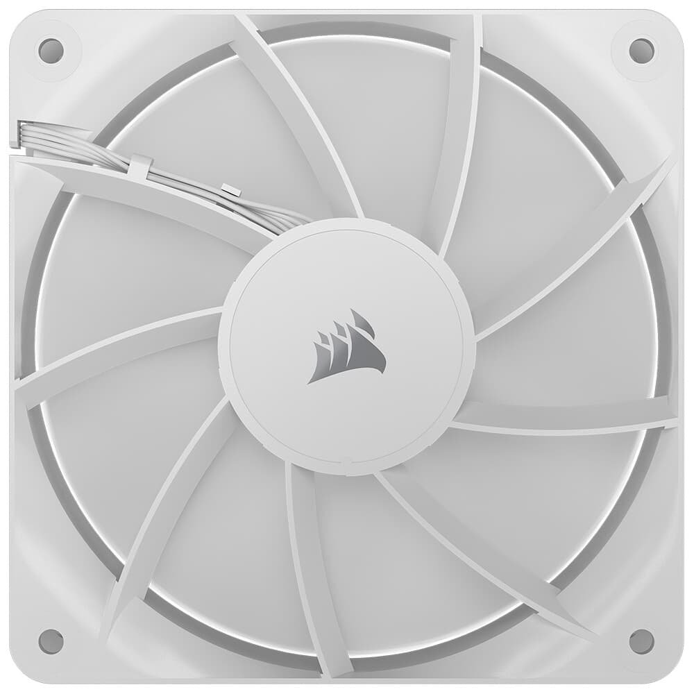 Ventoinha Corsair RS120, 120mm, PWM, Branco - CO-9050192-WW Ventoinha Corsair RS120, 120mm, PWM, Branco - CO-9050192-WW
