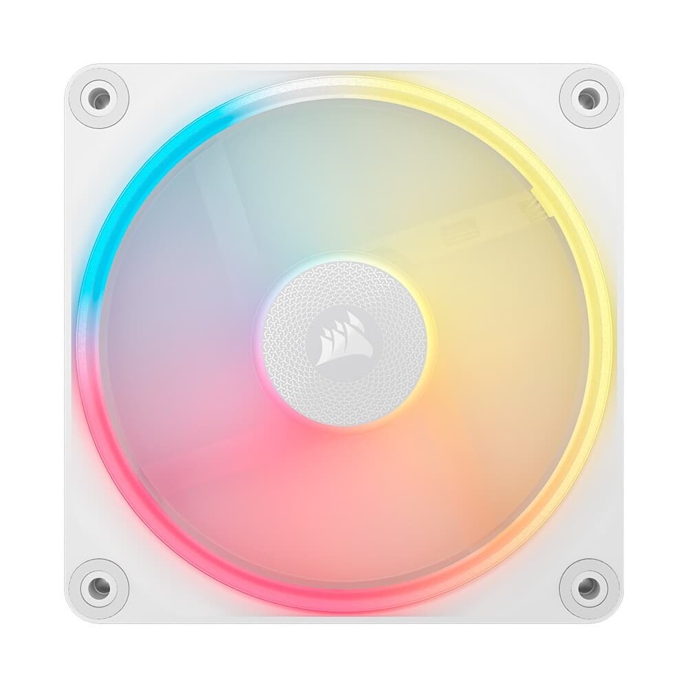 Ventoinha Corsair LX-R RGB Series, iCUE LINK LX140-R RGB, 140mm, Branco - CO-9051055-WW