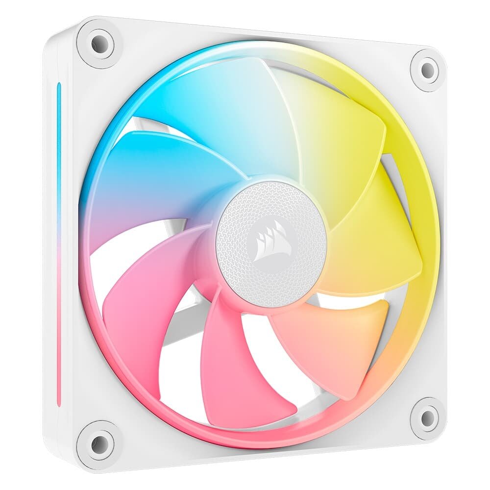 Ventoinha Corsair LX-R RGB Series, iCUE LINK LX140-R RGB, 140mm, Branco - CO-9051055-WW