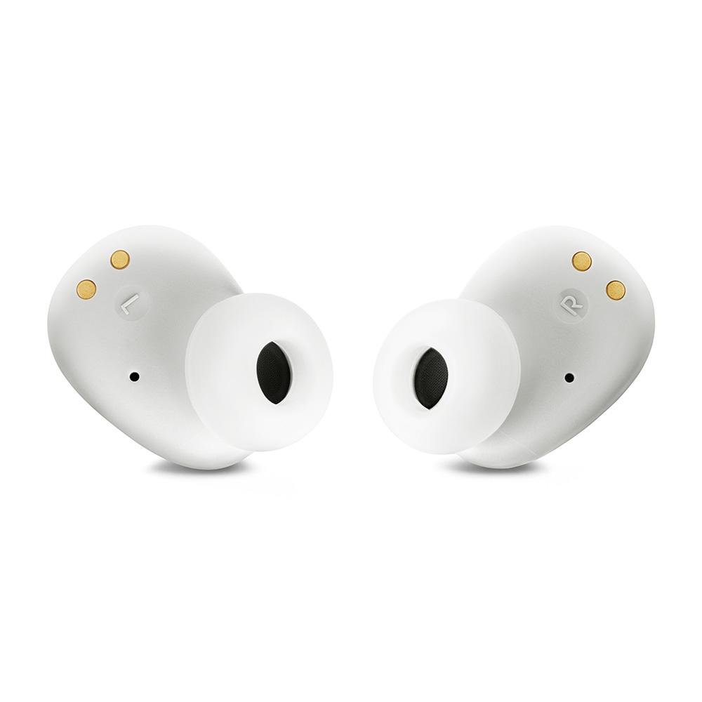 Fone de Ouvido JBL Wave Buds 2, Cancelamento de Ruído, Bateria Até 40 Horas, Bluetooth 5.3, Conexão Multipontos, IP54, Branco - JBLWBUDS2WHT Fone de Ouvido JBL Wave Buds 2, Cancelamento de Ruído, Bateria Até 40 Horas, Bluetooth 5.3, Conexão Multipontos, IP54, Branco - JBLWBUDS2WHT