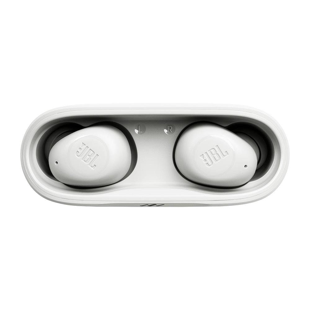 Fone de Ouvido JBL Wave Buds 2, Cancelamento de Ruído, Bateria Até 40 Horas, Bluetooth 5.3, Conexão Multipontos, IP54, Branco - JBLWBUDS2WHT Fone de Ouvido JBL Wave Buds 2, Cancelamento de Ruído, Bateria Até 40 Horas, Bluetooth 5.3, Conexão Multipontos, IP54, Branco - JBLWBUDS2WHT