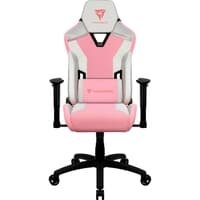 Cadeira Gamer ThunderX3 78322 TC3 Sakura White, Até 120Kg, Encosto Reclinável, Air Tech, Rosa - 78322