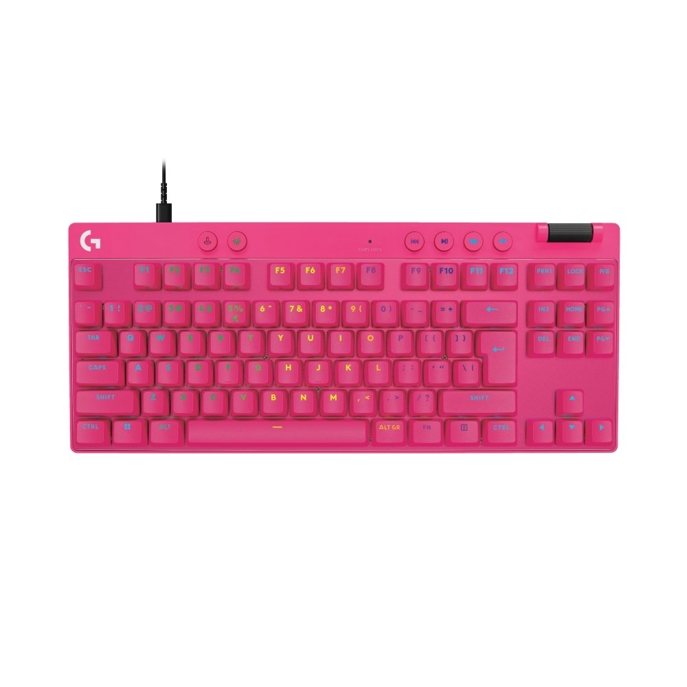 Teclado Logitech G PRO X TKL RAPID | KaBuM!