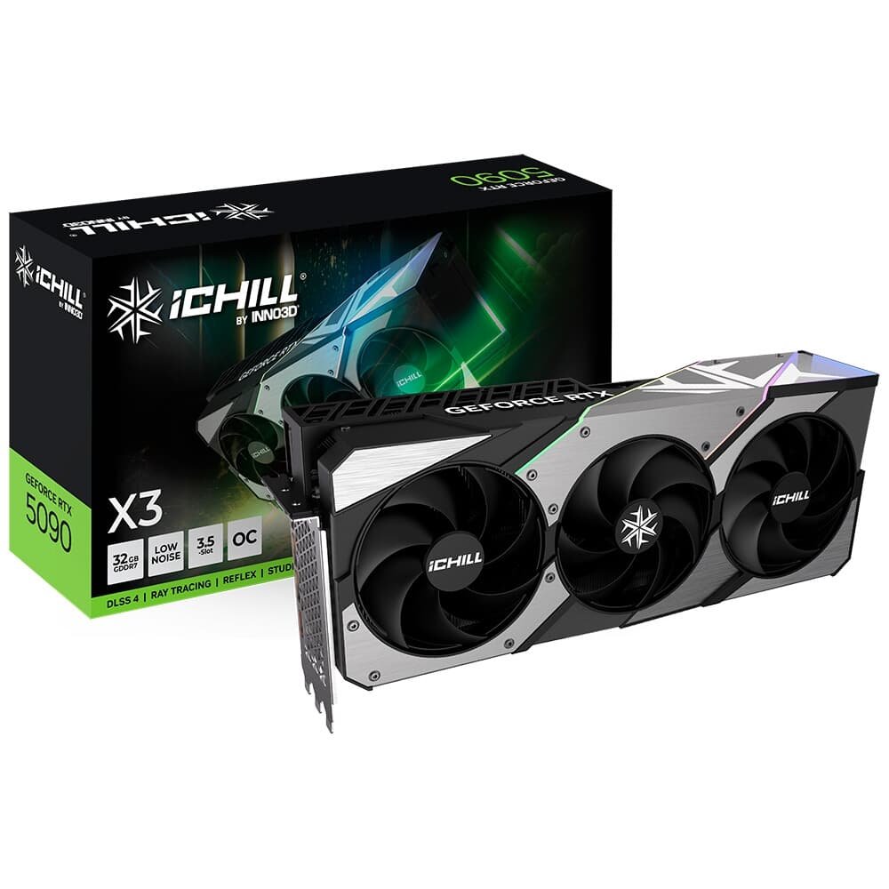 Placa de Vídeo Inno3D RTX 5090 | KaBuM!
