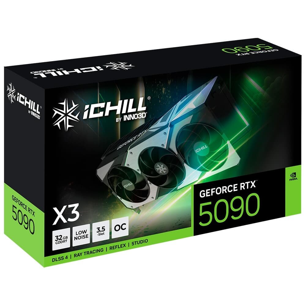 Placa de Vídeo Inno3D RTX 5090 | KaBuM!