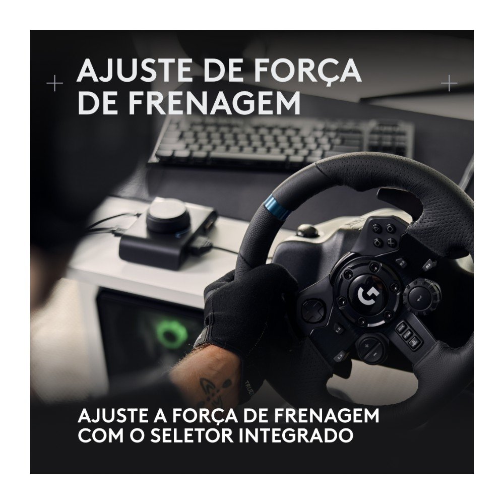 Adaptador de corrida Logitech G RACING ADAPTER para G29, G920, G923, PRO Wheel, Pedais e Câmbio - PlayStation, Xbox X/S e PC - 943-000435 Adaptador de corrida Logitech G RACING ADAPTER para G29, G920, G923, PRO Wheel, Pedais e Câmbio - PlayStation, Xbox X/S e PC - 943-000435