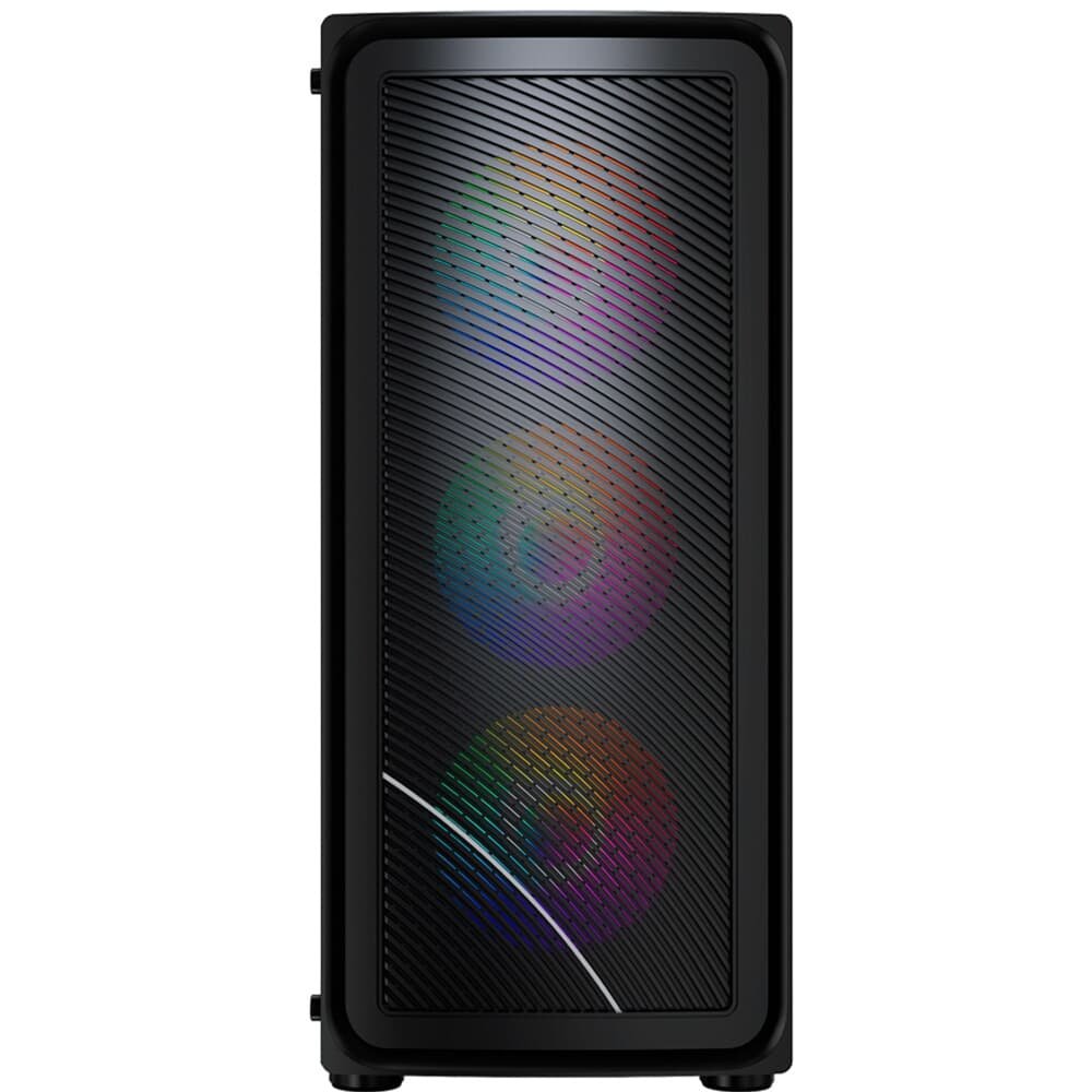 Gabinete Kalkan Joturn, RGB, Mid Tower, Lateral em Vidro, 4X Fans ARGB, Preto - KLK00038 Gabinete Kalkan Joturn, RGB, Mid Tower, Lateral em Vidro, 4X Fans ARGB, Preto - KLK00038