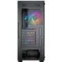 Gabinete Kalkan Joturn, RGB, Mid Tower, Lateral em Vidro, 4X Fans ARGB, Preto - KLK00038