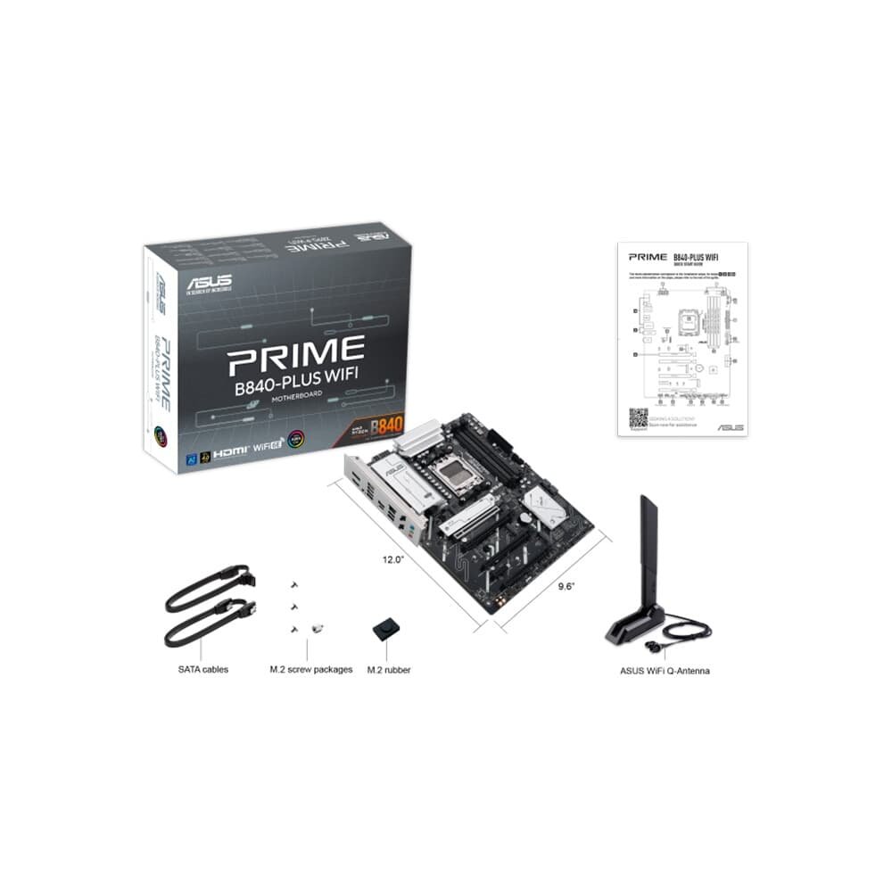 Placa-Mãe ASUS PRIME B840-PLUS WIFI | KaBuM!