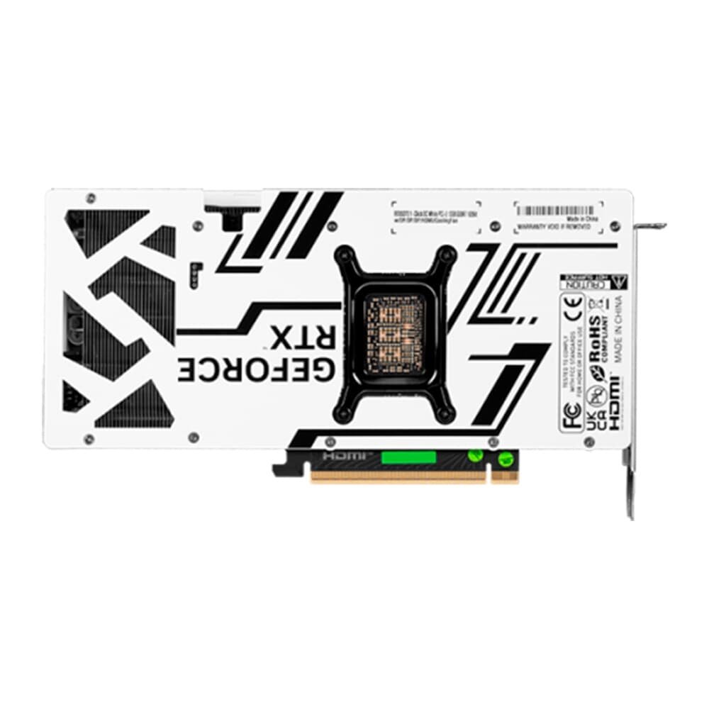 Placa de Vídeo GALAX RTX 5070 1-Click OC White NVIDIA GeForce, 12GB, GDDR7, 192 Bits, Ray Tracing, DLSS 4 - 57NON7MDBSWH