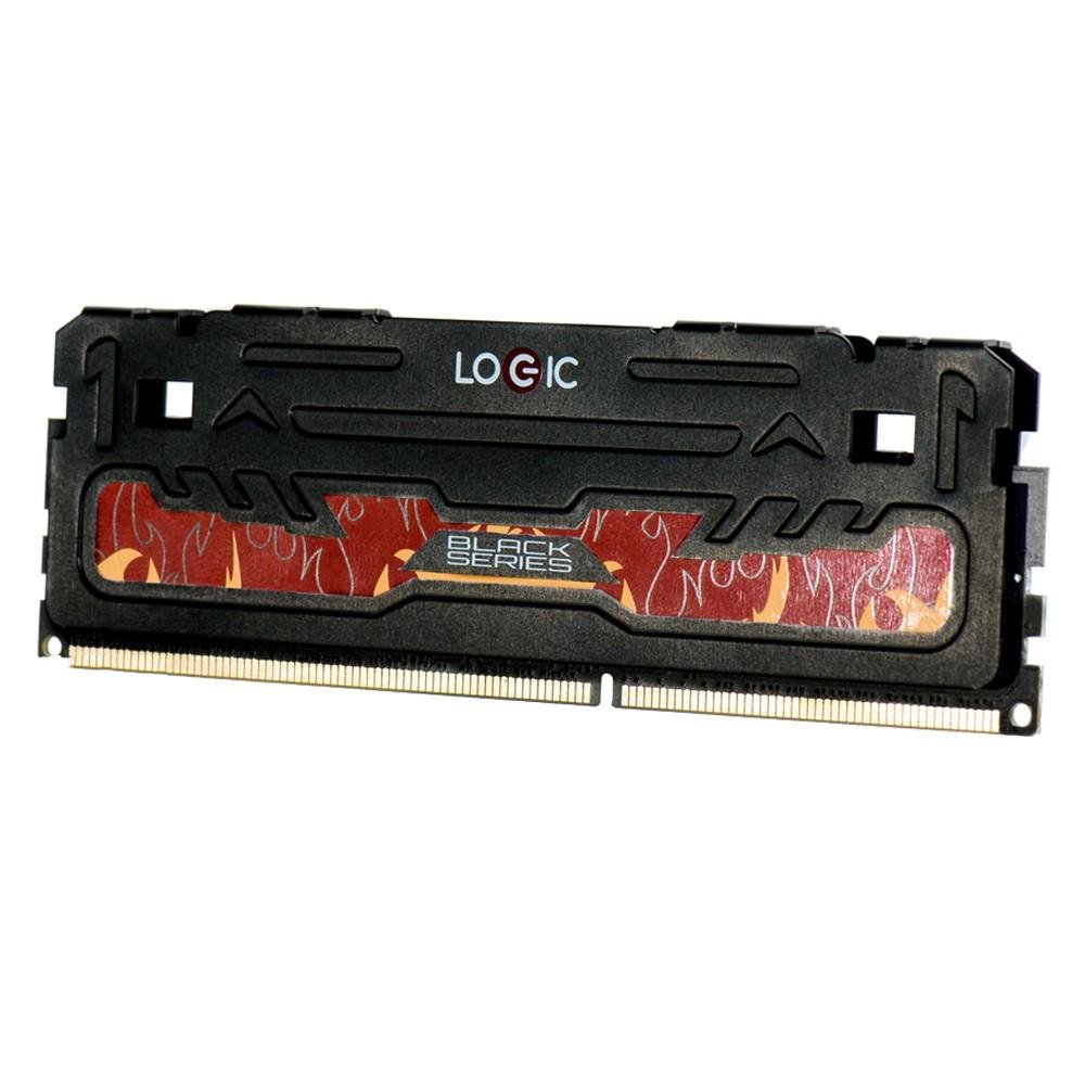 Memória Logic Black Series 4GB 1866Mhz DDR3 CL11 - LGCM4GF1866BFC11 Memória Logic Black Series 4GB 1866Mhz DDR3 CL11 - LGCM4GF1866BFC11