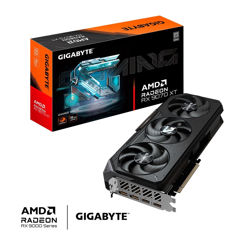 lMax2Reloaded　 RX 9070 XT 16GB SL Placa de Vídeo Radeon RX 9070 XT 16GB | KaBuM!