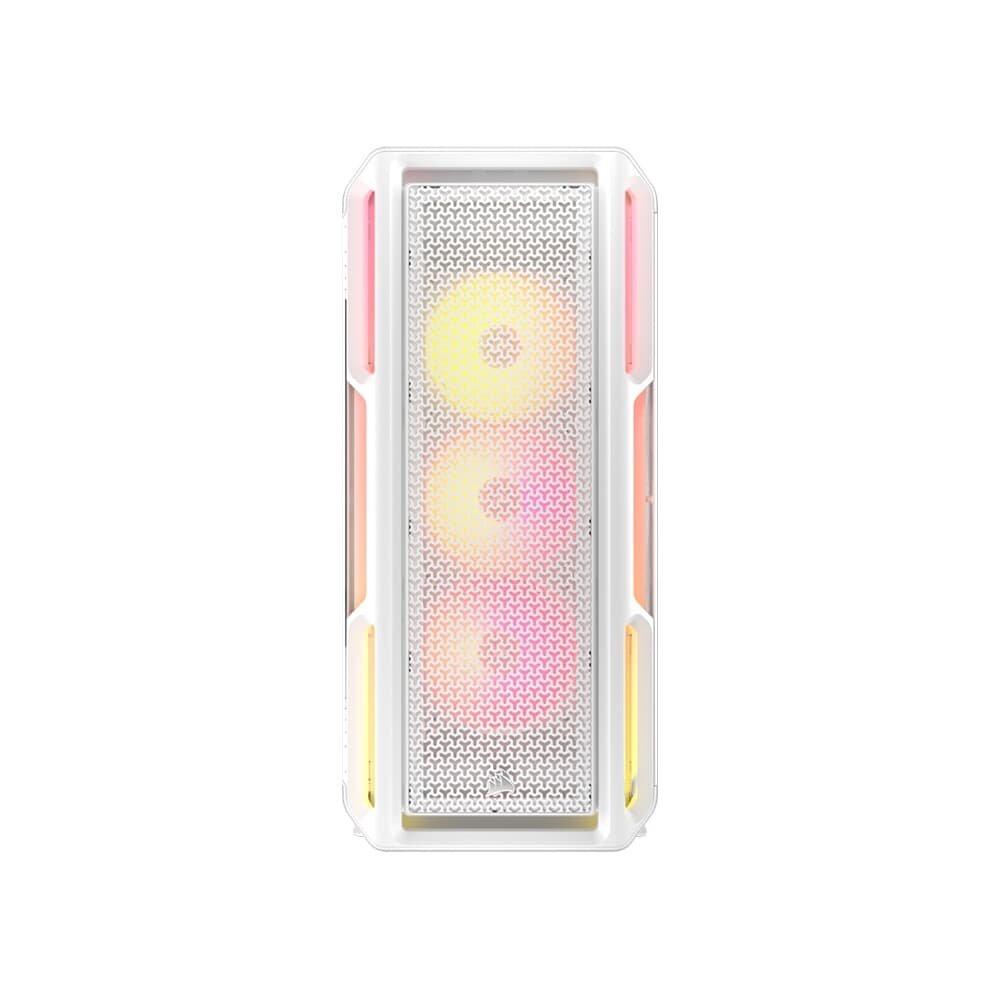 Gabinete Gamer Corsair iCUE Link 5000T LX RGB, Mid-Tower, E-ATX, Vidro Temperado, 3x FANs, Branco - CC-9011299-WW Gabinete Gamer Corsair iCUE Link 5000T LX RGB, Mid-Tower, E-ATX, Vidro Temperado, 3x FANs, Branco - CC-9011299-WW