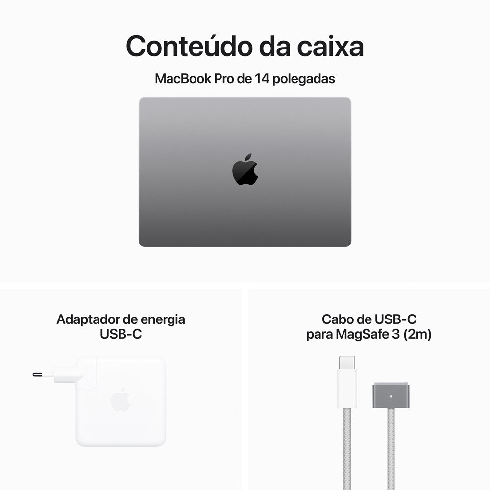 MacBook Pro M3, 1TB, Tela 14,2