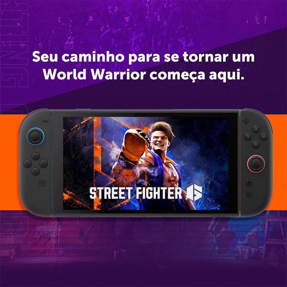 Jogo STREET FIGHTER 6 Years 1-2 Fighters Edition, Nintendo Switch 2 Jogo STREET FIGHTER 6 Years 1-2 Fighters Edition, Nintendo Switch 2