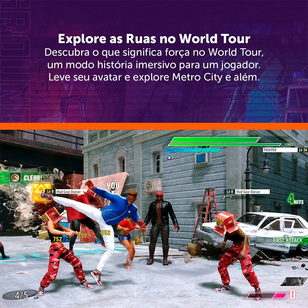 Jogo STREET FIGHTER 6 Years 1-2 Fighters Edition, Nintendo Switch 2 Jogo STREET FIGHTER 6 Years 1-2 Fighters Edition, Nintendo Switch 2