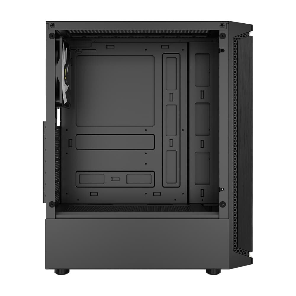 Gabinete Gamer Gamdias Aura GC8, Mid Tower, ARGB, ATX, Lateral em Vidro Temperado, 1x FAN, Preto - AURA GC6 ARGB Gabinete Gamer Gamdias Aura GC8, Mid Tower, ARGB, ATX, Lateral em Vidro Temperado, 1x FAN, Preto - AURA GC6 ARGB