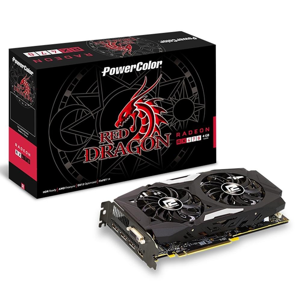 Rx 470 powercolor 4gb red dragon разбор