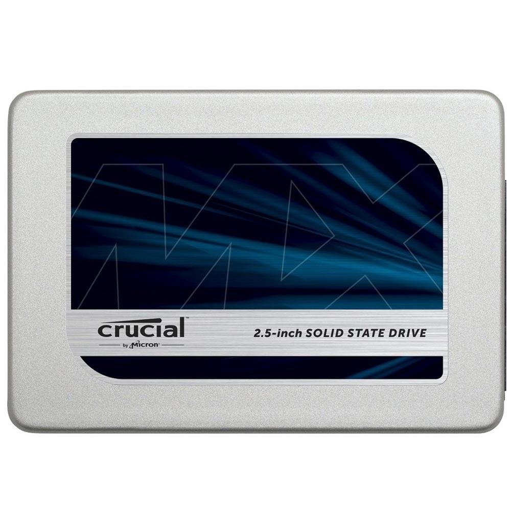 SSD Crucial 2.5´ 1TB SATA III 6Gb/s Leituras: 530MB/s e Gravações: 510MB/s - CT1050MX300SSD1 SSD Crucial 2.5´ 1TB SATA III 6Gb/s Leituras: 530MB/s e Gravações: 510MB/s - CT1050MX300SSD1