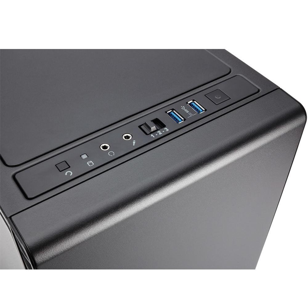Gabinete Corsair Gamer Carbide ATX Series 400Q Preto CC-9011100-WW Gabinete Corsair Gamer Carbide ATX Series 400Q Preto CC-9011100-WW