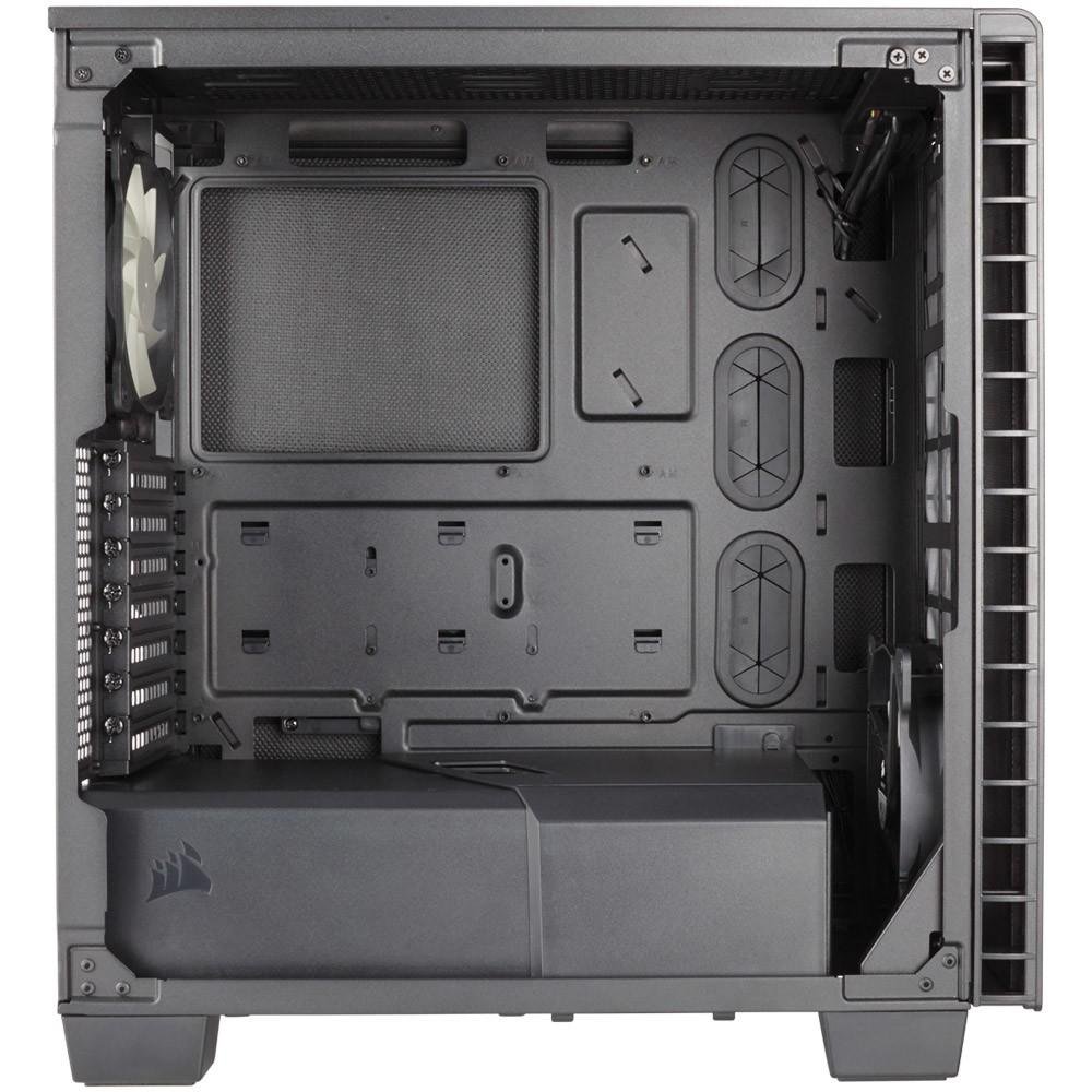 Gabinete Corsair Gamer Carbide ATX Series 400Q Preto CC-9011100-WW Gabinete Corsair Gamer Carbide ATX Series 400Q Preto CC-9011100-WW