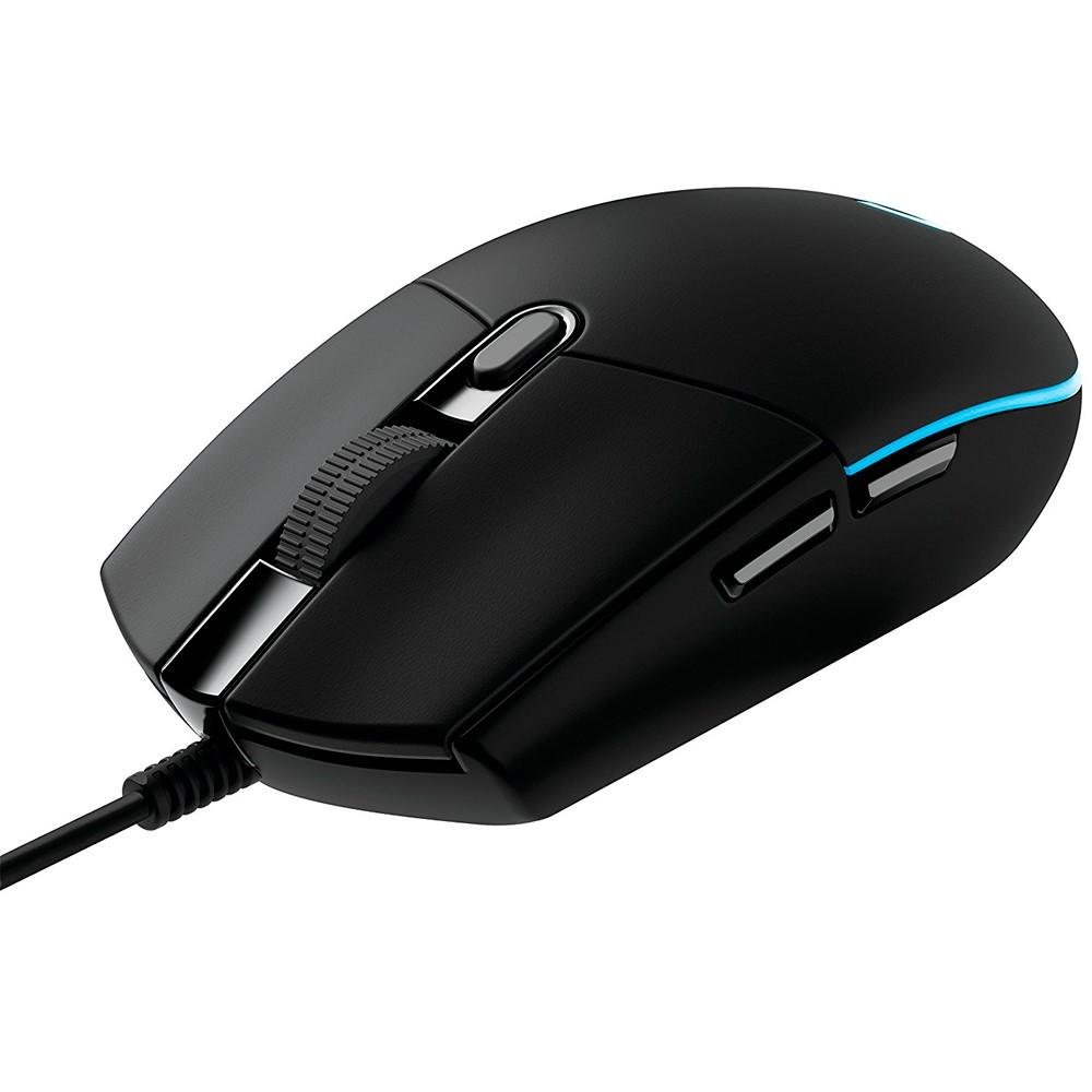 Mouse Gamer Logitech G203 Prodigy, RGB Lightsync, 6 Botões, 8000 DPI - 910-004843