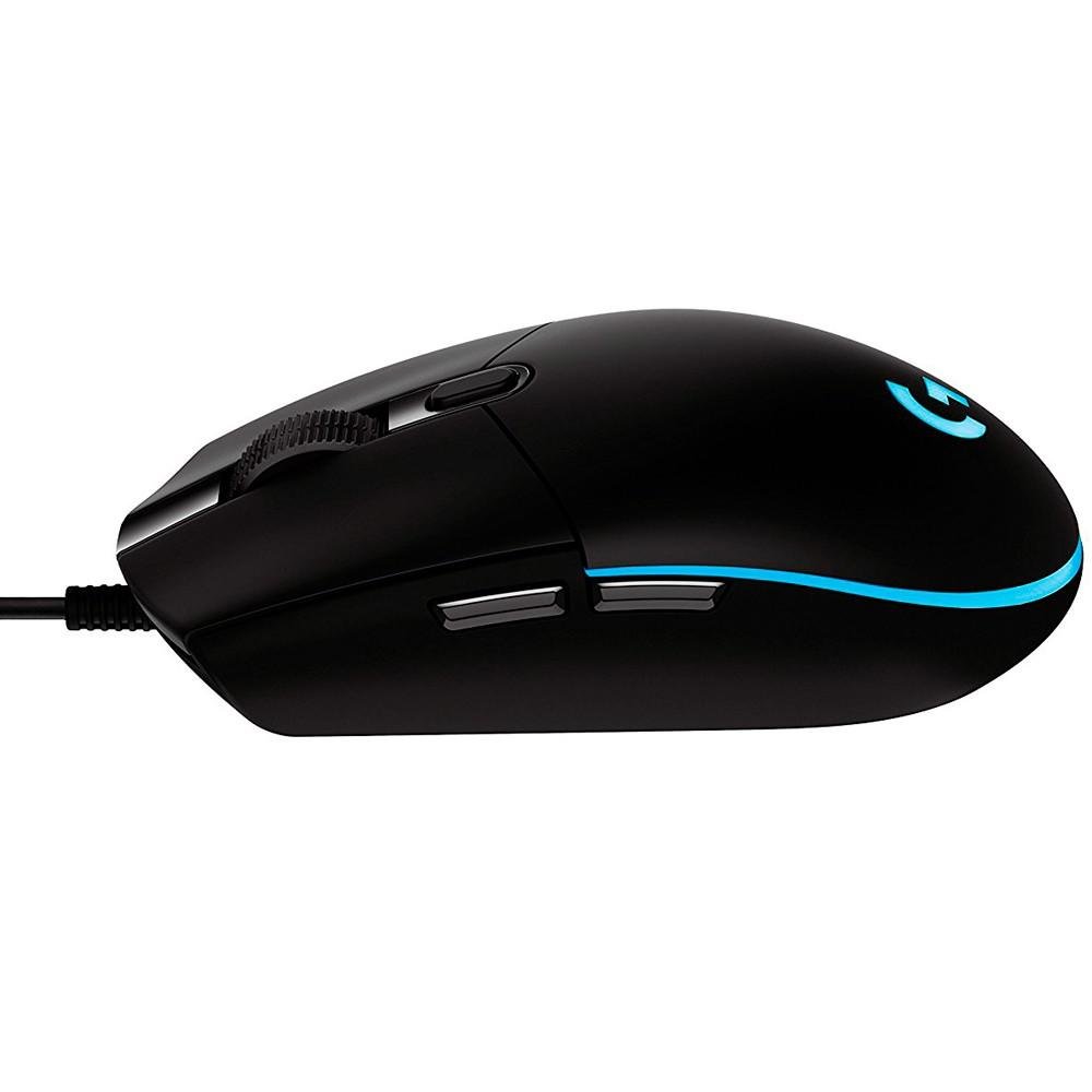 Mouse Gamer Logitech G203 Prodigy, RGB Lightsync, 6 Botões, 8000 DPI - 910-004843