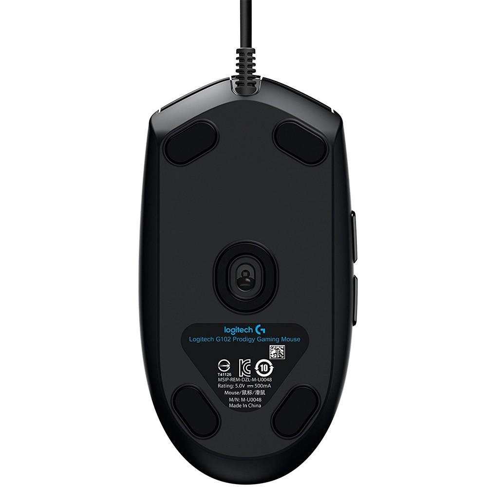 Mouse Gamer Logitech G203 Prodigy, RGB Lightsync, 6 Botões, 8000 DPI - 910-004843