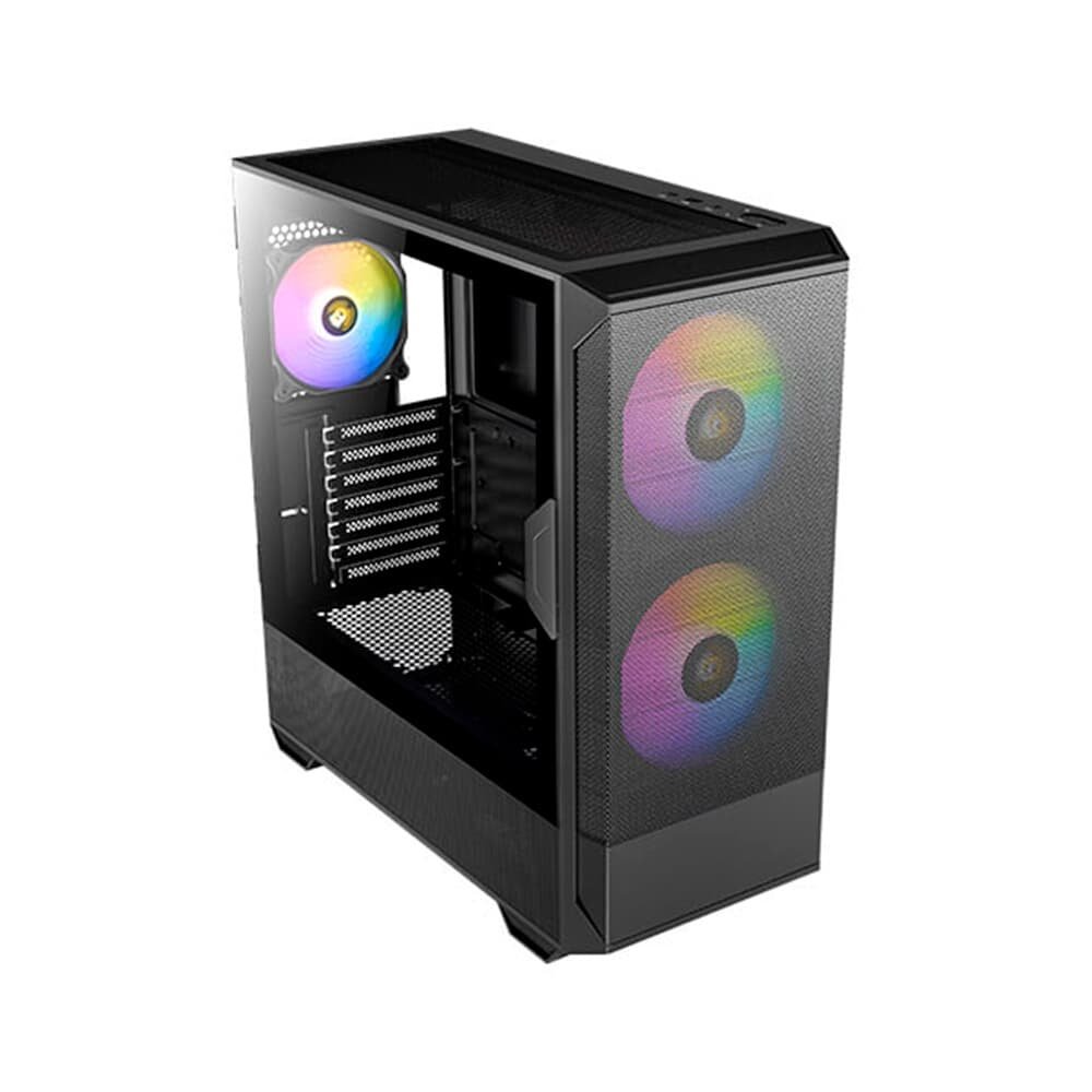 Gabinete Gamer Antec Nx416l, ARGB, Mid Tower, Lateral De Vidro, Preto - 0-761345-10002-1