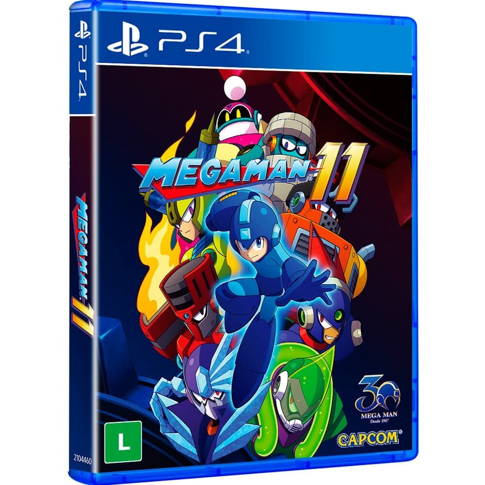 Jogo Mega Man 11, PS4 - CP000010PS4 Jogo Mega Man 11, PS4 - CP000010PS4