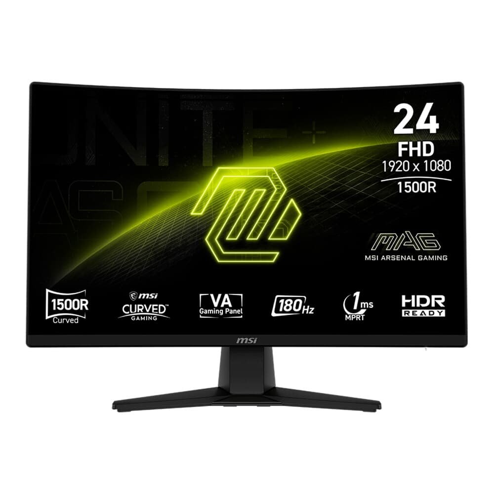Monitor Gamer MSI MAG 242C, 180Hz, 1ms | KaBuM!