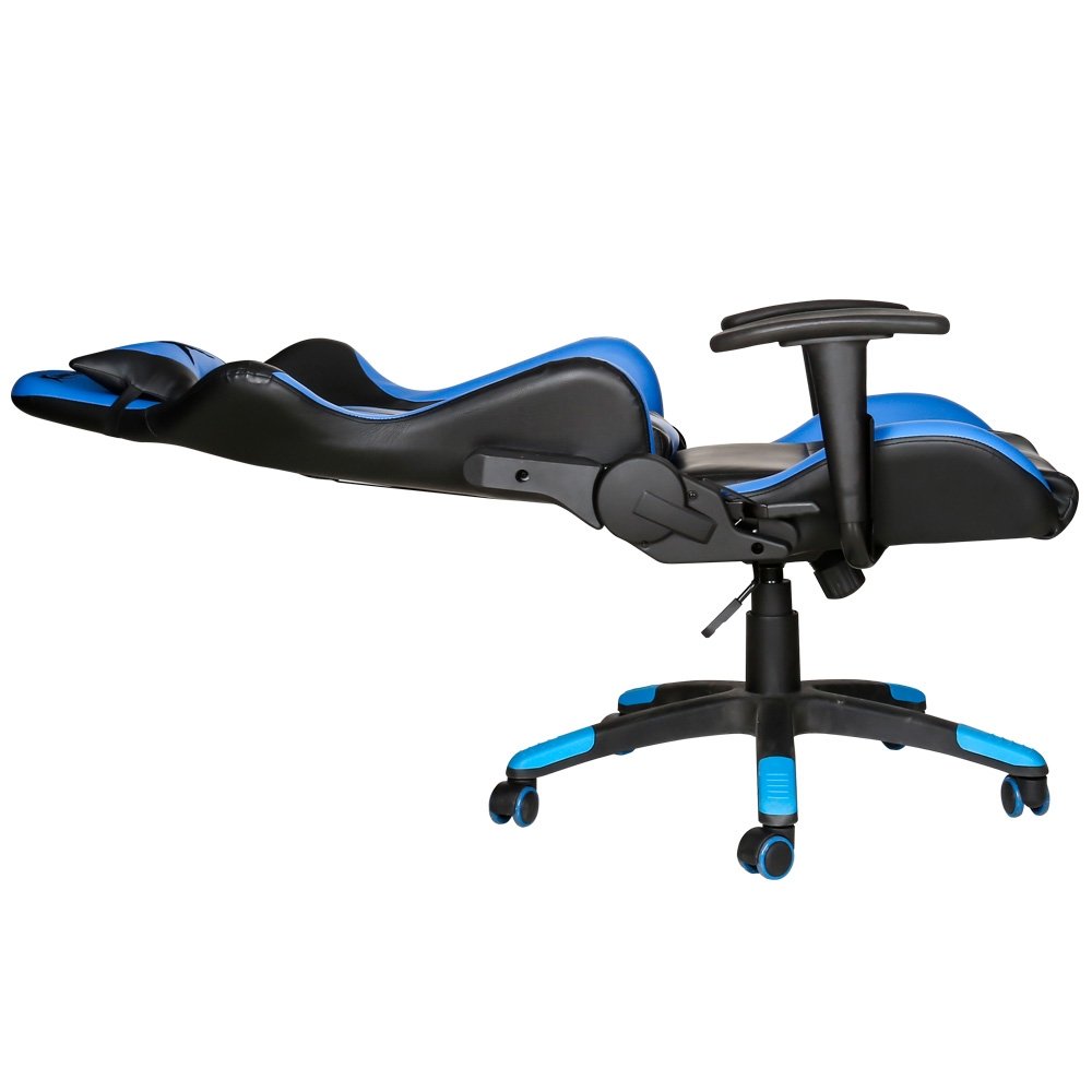 Cadeira Gamer Xtrike Me GC-905, Até 120kg, Reclinável, com Almofadas, Cilindro de Gás Classe 2, Azul - GC-905 - view 9