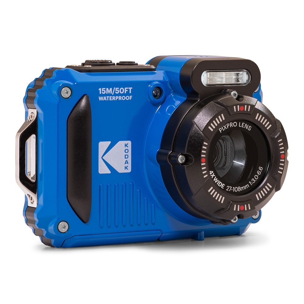 Câmera Kodak PIXPRO WPZ2 16MP Full HD Azul | KaBuM