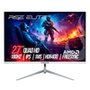 Monitor Gamer Rise Mode Elite 27", QHD, 180Hz, 1ms, IPS, FreeSync, HDR 400, HDMI e DisplayPort, sRGB 110%, Branco - RM-MOG-27F1802K-W