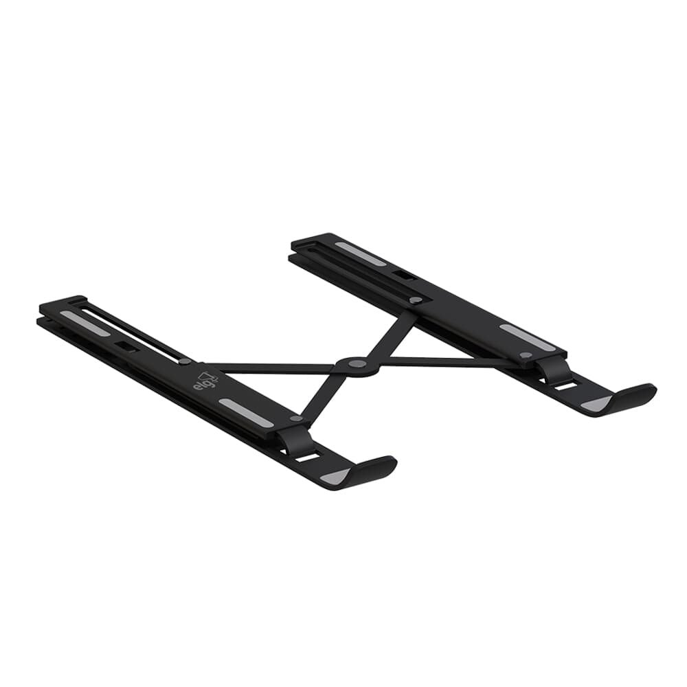 Suporte de Mesa Portátil para Notebook e Laptop ELG, 10" a 17.3", 10 Níveis de Altura, Preto - NTB8520B