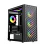 Gabinete Gamer Hyrax Tower HGB220, Mid Tower, ATX, Lateral Em Vidro Temperado, Preto - HGB220B