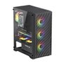 Gabinete Gamer Hyrax Tower HGB220, Mid Tower, ATX, Lateral Em Vidro Temperado, Preto - HGB220B