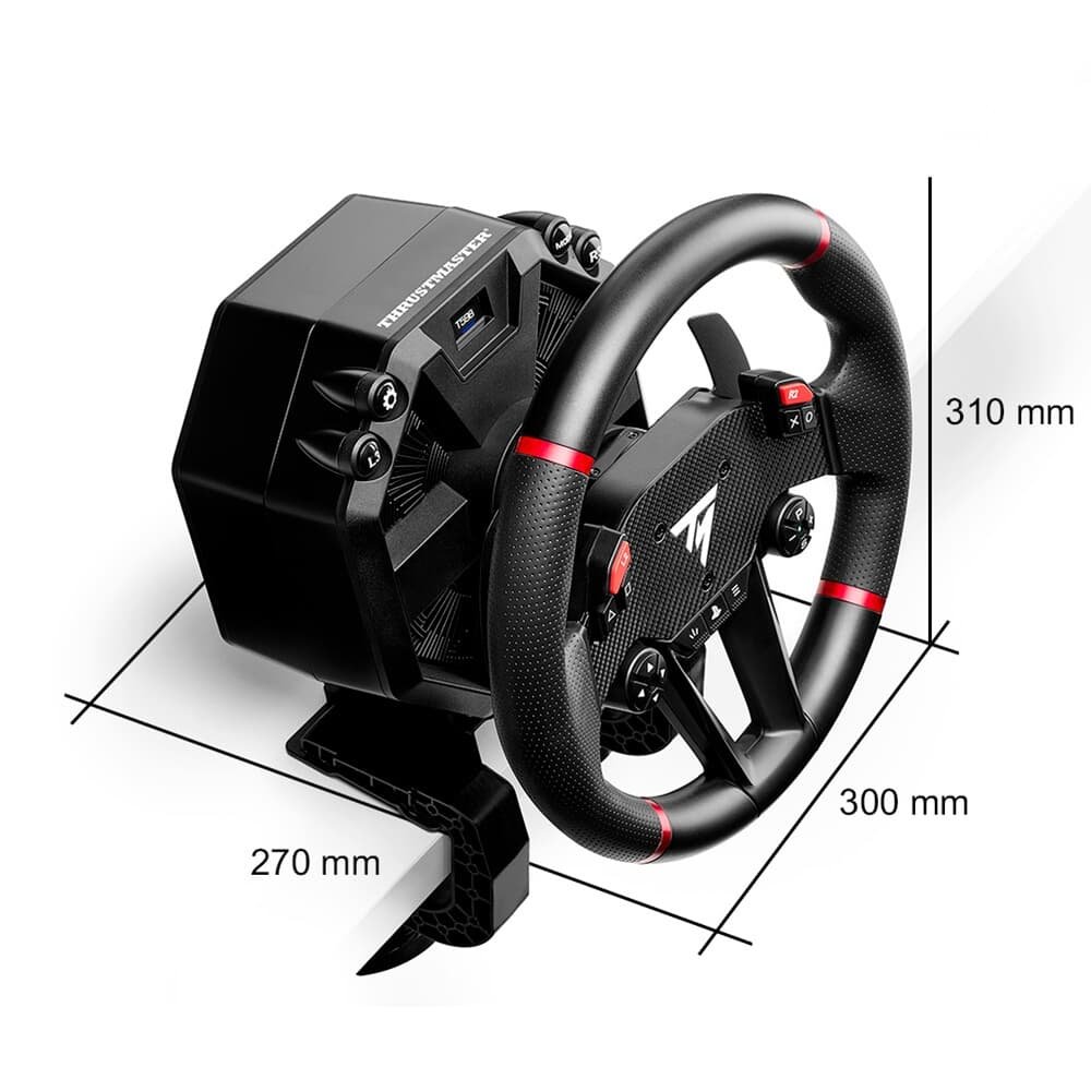 Volante Gamer Thrustmaster T598 Direct Axial Drive 5-10 Nm, RaceDash, Pedal Metal Raceline LTE, PS5/PS4/PC, Aro Destacável - 4160796 Volante Gamer Thrustmaster T598 Direct Axial Drive 5-10 Nm, RaceDash, Pedal Metal Raceline LTE, PS5/PS4/PC, Aro Destacável - 4160796