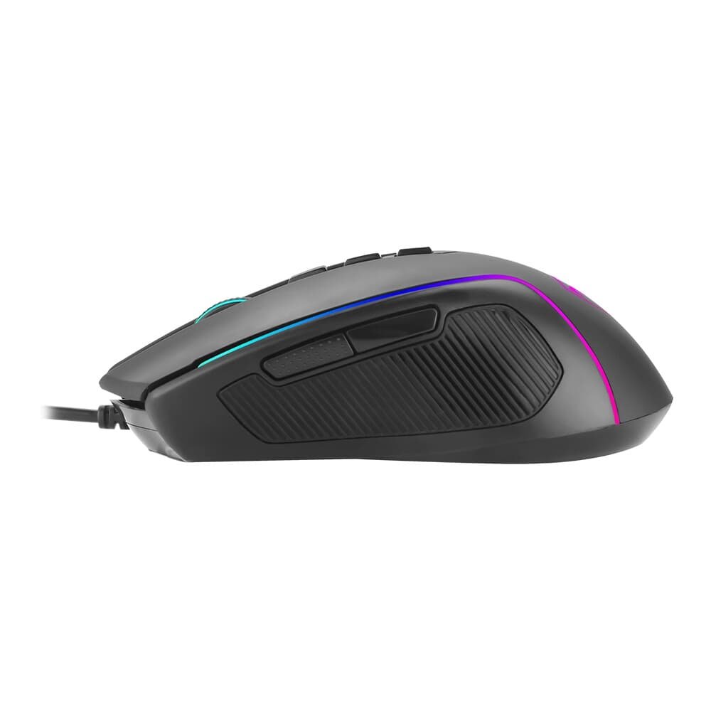 Mouse Gamer T-Dagger Darkangel, RGB, 4000 DPI, USB, Preto - T-TGM209 V2