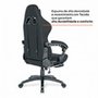Cadeira Gamer Husky Tempest 700, Até 145kg, Almofadas, Reclinável 150º, Tecido, Descanso para Pés, Preta - HCG700PTT