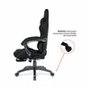 Cadeira Gamer Husky Tempest 700, Até 145kg, Almofadas, Reclinável 150º, Tecido, Descanso para Pés, Preta - HCG700PTT