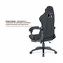 Cadeira Gamer Husky Tempest 700, Até 145kg, Almofadas, Reclinável 150º, Tecido, Descanso para Pés, Preta - HCG700PTT