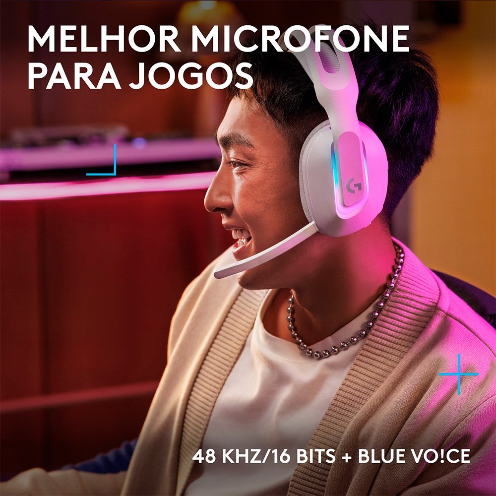 Headset Gamer Sem Fio Logitech G G522 | KaBuM!
