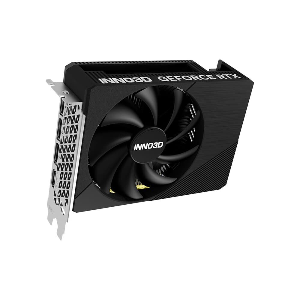 Placa de Vídeo Inno3D RTX 5050 COMPACT Nvidia GeForce. 8GB, GDDR6, 128bits, DLSS 4, Ray Tracing - N50501-08D6-174080N